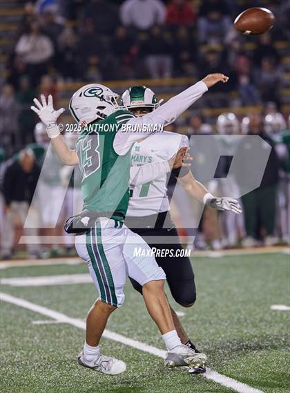Thumbnail 3 in Granite Bay vs. St. Mary's (CIF SJS D2 Final) photogallery.
