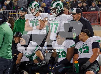 Thumbnail 2 in Granite Bay vs. St. Mary's (CIF SJS D2 Final) photogallery.