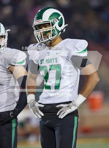 Thumbnail 2 in Granite Bay vs. St. Mary's (CIF SJS D2 Final) photogallery.