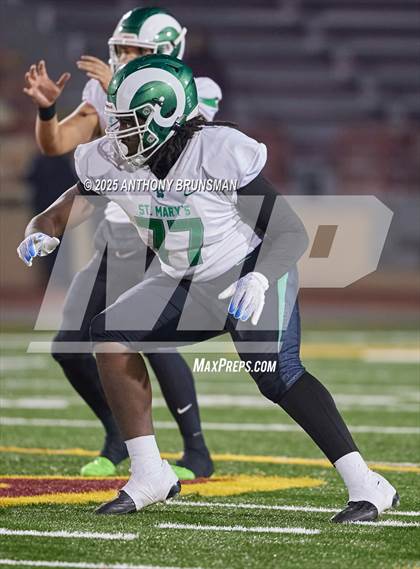 Thumbnail 3 in Granite Bay vs. St. Mary's (CIF SJS D2 Final) photogallery.