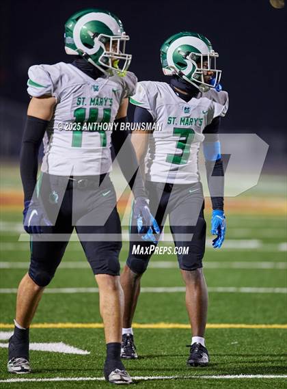 Thumbnail 2 in Granite Bay vs. St. Mary's (CIF SJS D2 Final) photogallery.