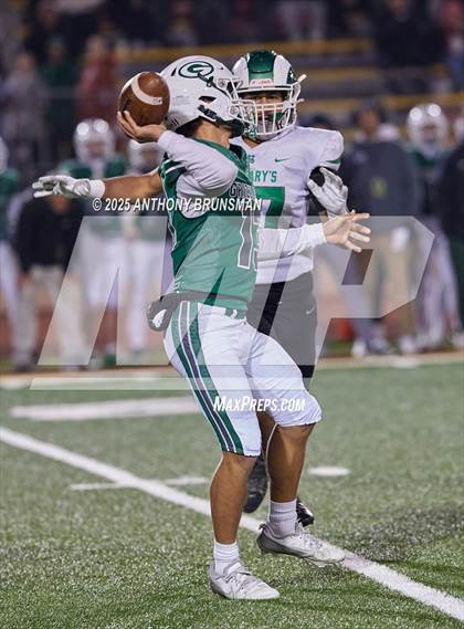 Thumbnail 2 in Granite Bay vs. St. Mary's (CIF SJS D2 Final) photogallery.