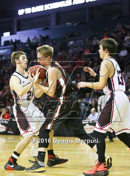 Thumbnail 1 in Ouray vs. Holly (CHSAA 1A Consolation) photogallery.