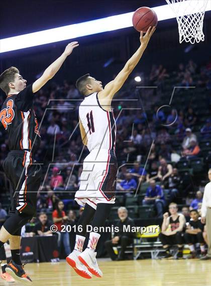 Thumbnail 1 in Ouray vs. Holly (CHSAA 1A Consolation) photogallery.