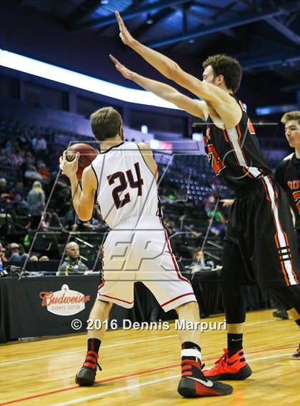 Thumbnail 1 in Ouray vs. Holly (CHSAA 1A Consolation) photogallery.