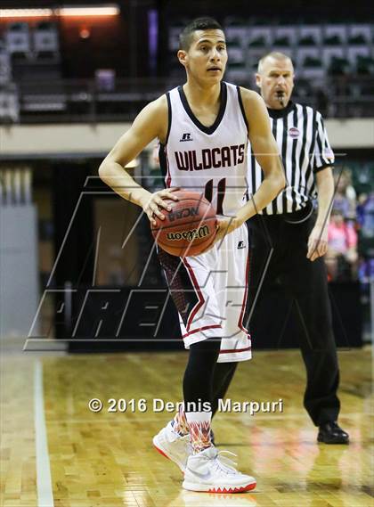 Thumbnail 1 in Ouray vs. Holly (CHSAA 1A Consolation) photogallery.
