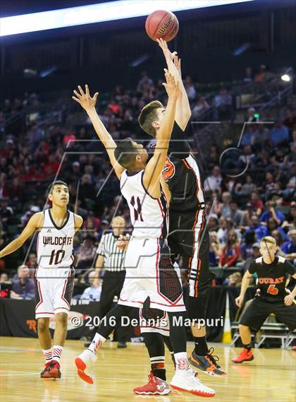 Thumbnail 1 in Ouray vs. Holly (CHSAA 1A Consolation) photogallery.