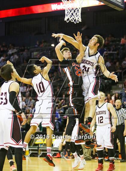 Thumbnail 1 in Ouray vs. Holly (CHSAA 1A Consolation) photogallery.