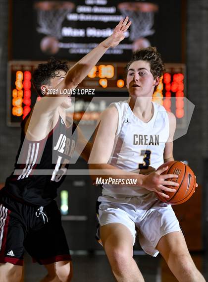 Thumbnail 1 in Crean Lutheran vs. JSerra Catholic (Mater Dei Extravaganza) photogallery.