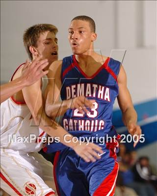 Thumbnail 2 in DeMatha vs. Jesuit (Les Schwab Challenge) photogallery.