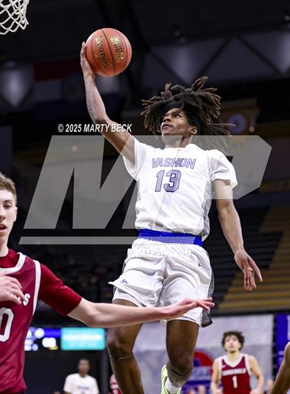 Thumbnail 3 in Benton vs Vashon (MSHSAA Class 4 Championship) photogallery.