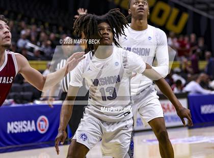 Thumbnail 2 in Benton vs Vashon (MSHSAA Class 4 Championship) photogallery.