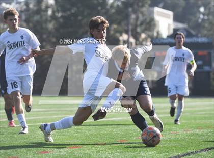 Thumbnail 3 in Servite vs. Bellarmine College Prep (SoCal College Showcase) photogallery.