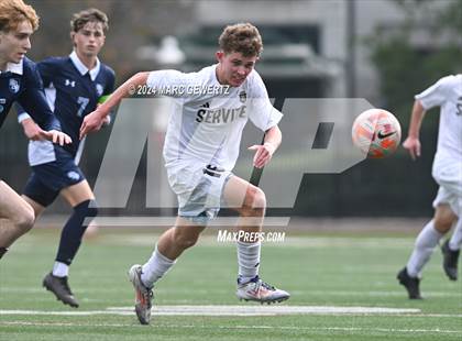 Thumbnail 2 in Servite vs. Bellarmine College Prep (SoCal College Showcase) photogallery.