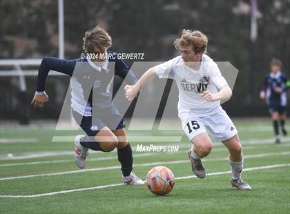 Thumbnail 2 in Servite vs. Bellarmine College Prep (SoCal College Showcase) photogallery.