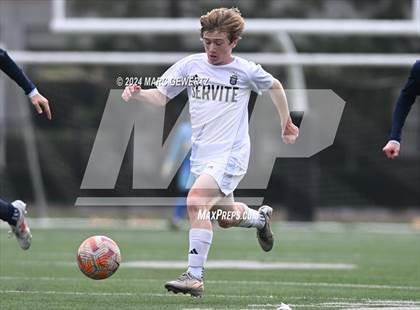 Thumbnail 1 in Servite vs. Bellarmine College Prep (SoCal College Showcase) photogallery.