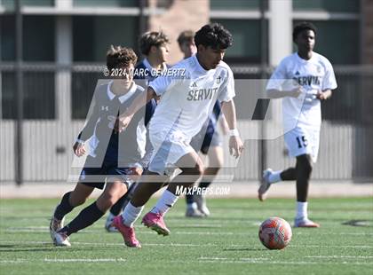 Thumbnail 1 in Servite vs. Bellarmine College Prep (SoCal College Showcase) photogallery.
