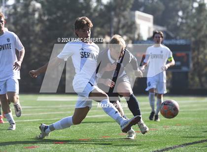 Thumbnail 1 in Servite vs. Bellarmine College Prep (SoCal College Showcase) photogallery.