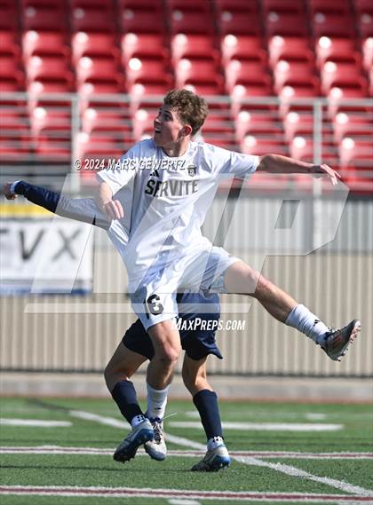 Thumbnail 2 in Servite vs. Bellarmine College Prep (SoCal College Showcase) photogallery.