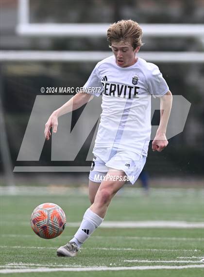 Thumbnail 2 in Servite vs. Bellarmine College Prep (SoCal College Showcase) photogallery.