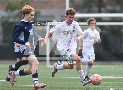 Thumbnail 3 in Servite vs. Bellarmine College Prep (SoCal College Showcase) photogallery.