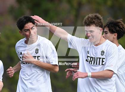 Thumbnail 1 in Servite vs. Bellarmine College Prep (SoCal College Showcase) photogallery.