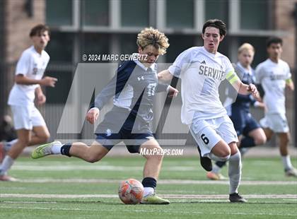 Thumbnail 1 in Servite vs. Bellarmine College Prep (SoCal College Showcase) photogallery.