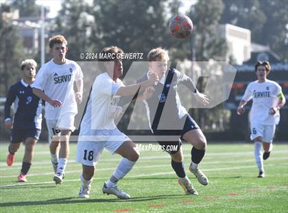 Thumbnail 1 in Servite vs. Bellarmine College Prep (SoCal College Showcase) photogallery.