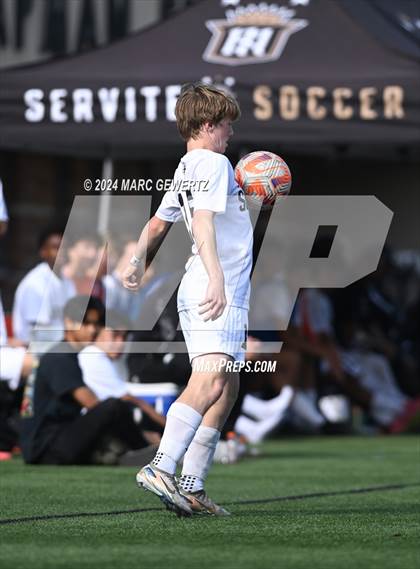 Thumbnail 1 in Servite vs. Bellarmine College Prep (SoCal College Showcase) photogallery.