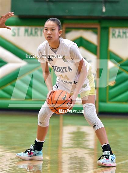 Thumbnail 2 in Vanden vs. Bonita Vista (St. Mary's Stockton MLK Showcase) photogallery.