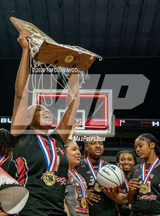Hitchcock vs. Shallowater (UIL 3A D1 Girls Basketball Medal Ceremony)