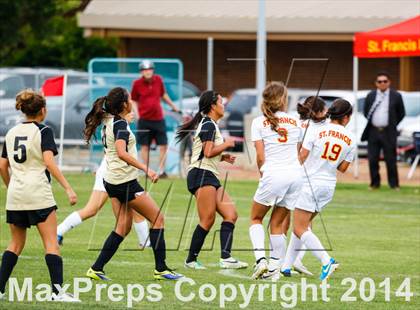 Thumbnail 2 in St Francis vs Enochs (CIF SJS D1 Quarterfinal Playoff) photogallery.