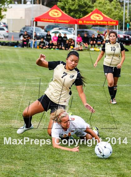 Thumbnail 1 in St Francis vs Enochs (CIF SJS D1 Quarterfinal Playoff) photogallery.