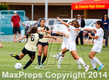 Thumbnail 1 in St Francis vs Enochs (CIF SJS D1 Quarterfinal Playoff) photogallery.