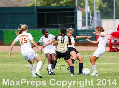 Thumbnail 2 in St Francis vs Enochs (CIF SJS D1 Quarterfinal Playoff) photogallery.