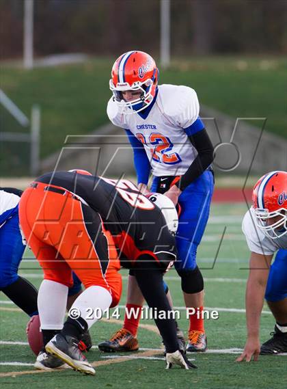 Thumbnail 3 in Chester vs. Cambridge/Salem (NYSPHSAA Class D Semifinal) photogallery.