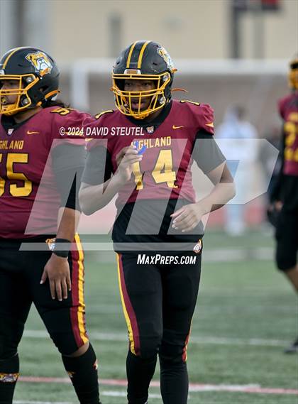 Thumbnail 2 in St. Vincent de Paul vs. Highland (CIF State Div. 4-AA Final) photogallery.