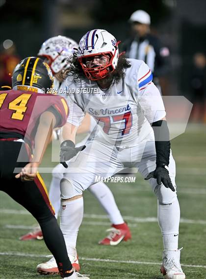 Thumbnail 3 in St. Vincent de Paul vs. Highland (CIF State Div. 4-AA Final) photogallery.