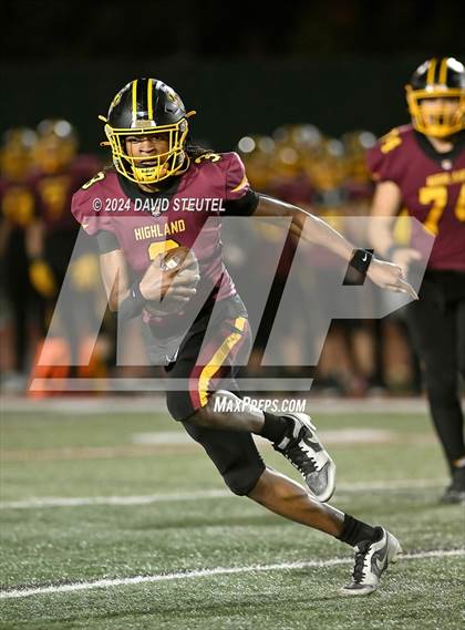 Thumbnail 1 in St. Vincent de Paul vs. Highland (CIF State Div. 4-AA Final) photogallery.