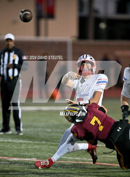 Thumbnail 2 in St. Vincent de Paul vs. Highland (CIF State Div. 4-AA Final) photogallery.