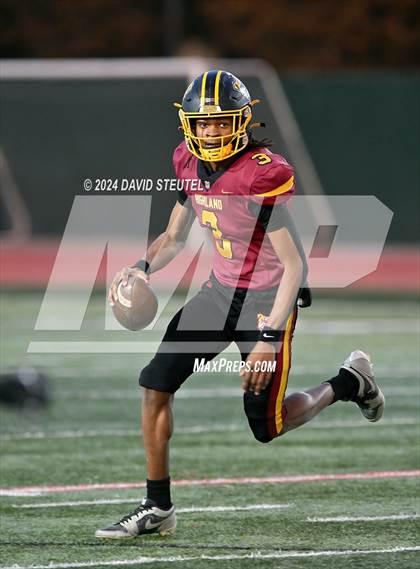 Thumbnail 2 in St. Vincent de Paul vs. Highland (CIF State Div. 4-AA Final) photogallery.