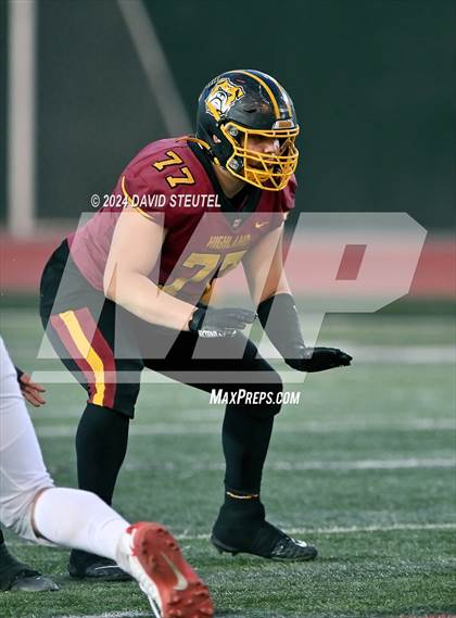 Thumbnail 2 in St. Vincent de Paul vs. Highland (CIF State Div. 4-AA Final) photogallery.