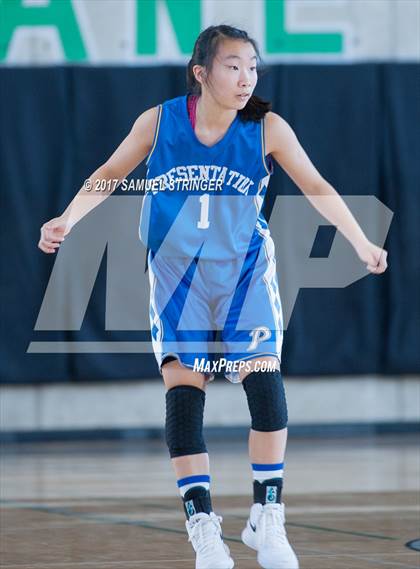 Thumbnail 3 in Presentation vs. St. Patrick-St. Vincent (Laney Elite Showcase) photogallery.