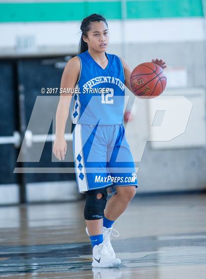 Thumbnail 2 in Presentation vs. St. Patrick-St. Vincent (Laney Elite Showcase) photogallery.