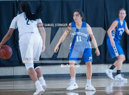 Thumbnail 2 in Presentation vs. St. Patrick-St. Vincent (Laney Elite Showcase) photogallery.