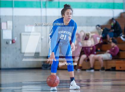 Thumbnail 2 in Presentation vs. St. Patrick-St. Vincent (Laney Elite Showcase) photogallery.