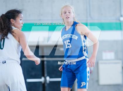Thumbnail 3 in Presentation vs. St. Patrick-St. Vincent (Laney Elite Showcase) photogallery.
