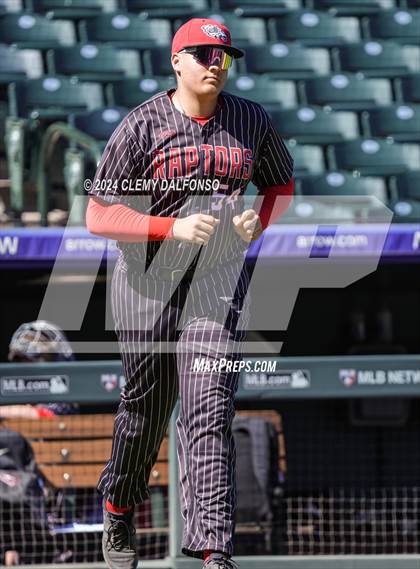 Thumbnail 2 in Eaglecrest vs Cherokee Trail (Coors Field) photogallery.