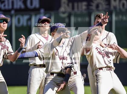 Thumbnail 3 in Eaglecrest vs Cherokee Trail (Coors Field) photogallery.