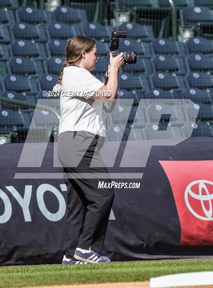 Thumbnail 1 in Eaglecrest vs Cherokee Trail (Coors Field) photogallery.